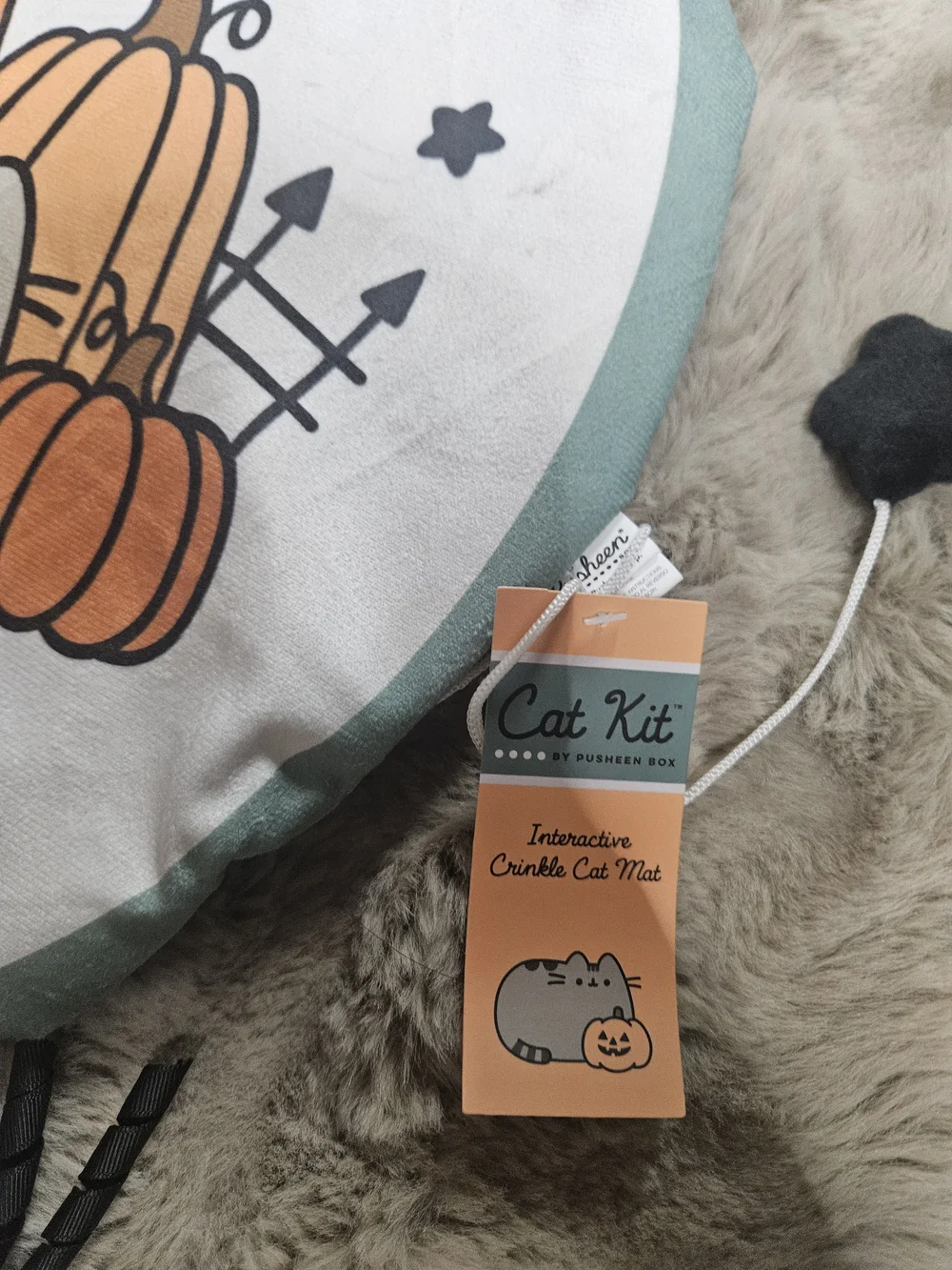Pusheen Pumpkin Patch CAT KRINKLE MAT